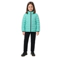 thumbnail image 3 of Wantdo Girl's Winter Jacket Light Winter Coat Puffer Jacket Hooded Outerwear Mint Green 6/7, 3 of 9