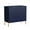 Blue, variant on Clihome Buffet Cabinet with Storage, Modern Sideboard Cabinet with 2 Doors, Black