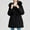 #0490-Black, variant on Puffer Jacket Women Winter Parka Puffy Coat with Long Fur Collar Hooded,Thickened Warm Bubble Overcoat for Deep Cold