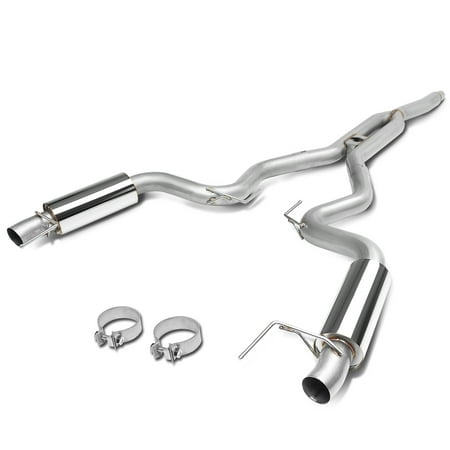 - For 2015 to 2018 Ford Mustang 2.3L Ecoboost Stainless Steel 3