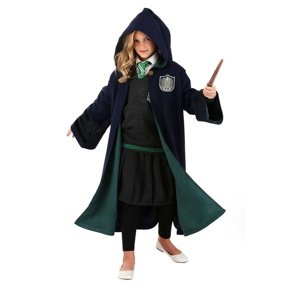 Child Harry Potter Vintage Hogwarts Slytherin Robe