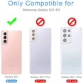thumbnail image 3 of for Galaxy S21 Case,SM-S21 PU Leather Wallet Case with Credit Card Slot Holder Ultra Slim Protector Case, 3 of 5