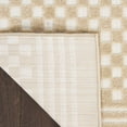 thumbnail image 5 of Nourison Care Free 3'11" x 5'11" Taupe Modern Indoor Rug, 5 of 8