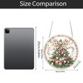 thumbnail image 3 of 2026 New Christmas DIY Diamond Painting Wall Hanging Ornament, Fun Hand‑Craft Project for Holiday Leisure Time,Festive Round Hanging Decor for Xmas Home Wall Window,Hand‑Finished Seasonal Accessory, 3 of 3