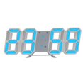 thumbnail image 2 of 3d Led Digital Clock Wall Deco Glowing Night Mode Adjastable Electronic Table Clock Wall Clock Decoration Living Room Led Clock, 2 of 5