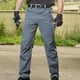 thumbnail image 3 of Pantalones largos para hombre, estilo casual, de moda, color liso, para exteriores, deportivos, blusa con cremallera y múltiples bolsillos, pantalones de poliéster para hombre., 3 of 5