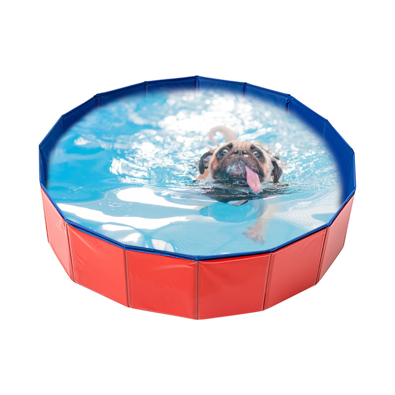 Puppy Swimming Pool Large Dog Portable Pet Swimming Pool Children's Collapsible Children's Pool