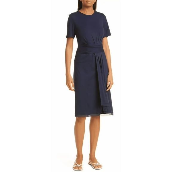 Kobi Halperin NAVY Women's Michaela Ruched Dress, US Medium