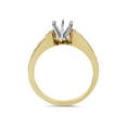 thumbnail image 3 of Bague de Fiançailles Semi-Mounte en Diamant 1/2ct Or, 3 of 4