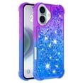 thumbnail image 2 of Funda para iPhone 16 Plus Transparente con Brillos Carcasa Protectora Antigolpes con Glitter Brillante, 2 of 5