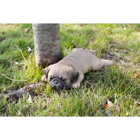 Hi- Line Gift 87710-L Pug Puppy Sleeping Pet Pals Statue
