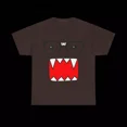 thumbnail image 1 of Brown Domo Kun Vampire Nerd T Shirt Grunge Y2K Emo Goth Hello Kitty Tapout Scene-L, 1 of 2