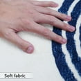 thumbnail image 4 of Mid Century Abstract Boho Aesthetic Bathroom Rugs, Bohemian Sun Modern Minimalist Home Bathtub Decor Bath Floor Mat, Super Soft Washable Absorbent Non Slip Microfiber Bathroom Rug 20"x32", 4 of 6