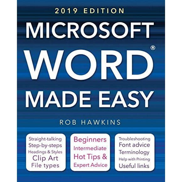 Microsoft Word Made Easy (2019 edition)