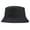 Black, variant on SPRING PARK Unisex Summer Outdoor Solid Color Bucket Sun Hat Fisherman Cap