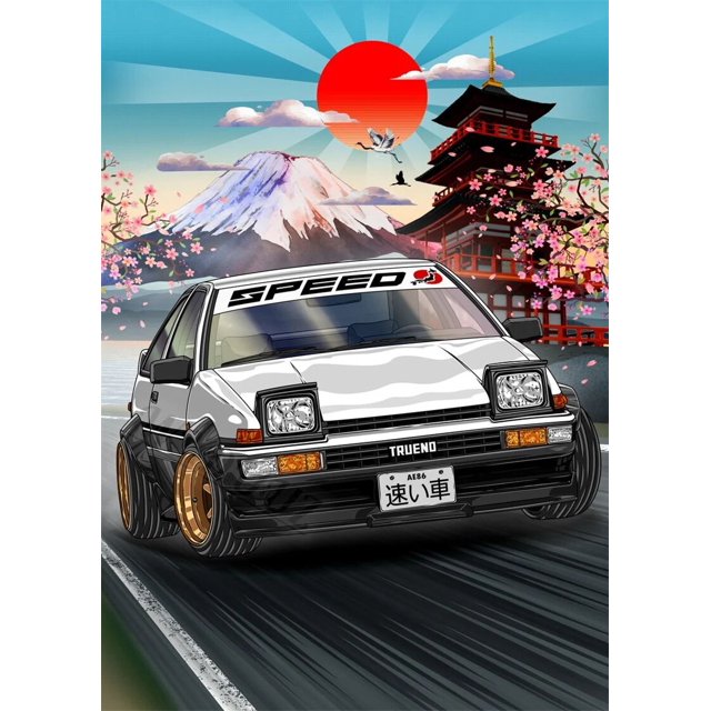GTR R33 R34 Jdm Cars, cuadros de coches deportivos de fama mundial para sala de estar, pintura moderna, decoración de pared del hogar, carteles impresos en lienzo