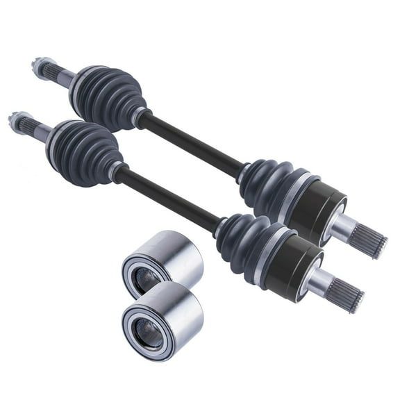 Kawasaki Brute Force rear cv axles & wheel bearings set 750i 2005 2006 - 2024