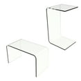 thumbnail image 2 of Lavish Home Clear Acrylic Side Table for Lap Desk, Coffee, or End Table, 2 of 11