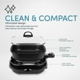 thumbnail image 3 of Aroma Grillet Electric Contact Grill - 3-in-1, Non-Stick, Portable, 3 of 5