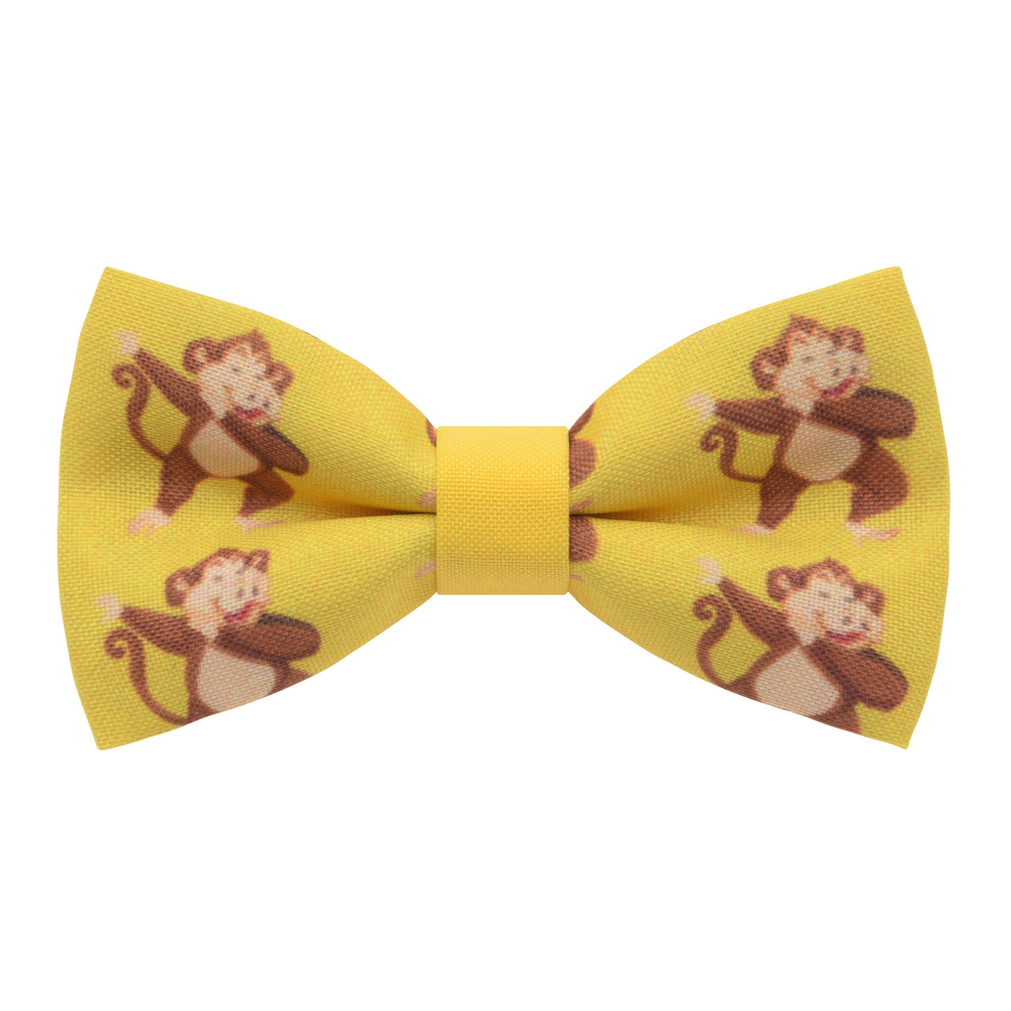Bow Tie House Honey Bees bow tie pre-tied yellow-black color unisex pattern