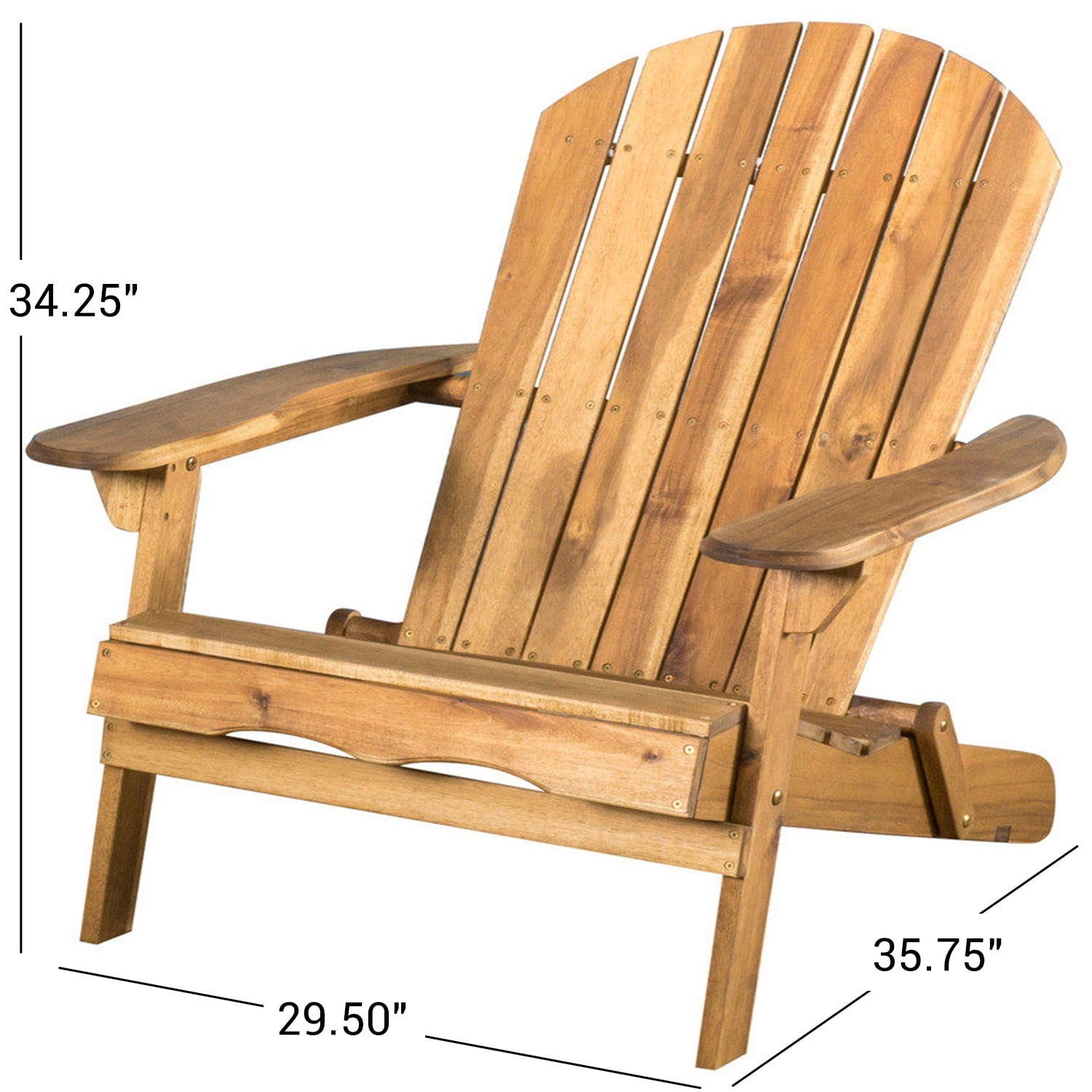 Kepooman Wood Adirondack Chair, Outdoor Patio Lounger Chair for Beach, Deck, Garden, Backyard, Lawn, Porch, Pool Side, Fire Pit, Natural Color Kepooman Wood Adirondack Chair, Outdoor Patio Lounger Chair for Beach, Deck, Garden, Backyard, Lawn, Porch, Pool Side, Fire Pit, Natural Color