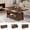 Brown, variant on 40" Coffee Table Lift Top, Multi-Function Convertible Coffee Table with Drawers and Hidden Compartment, Converts to Dining Table for Living Room