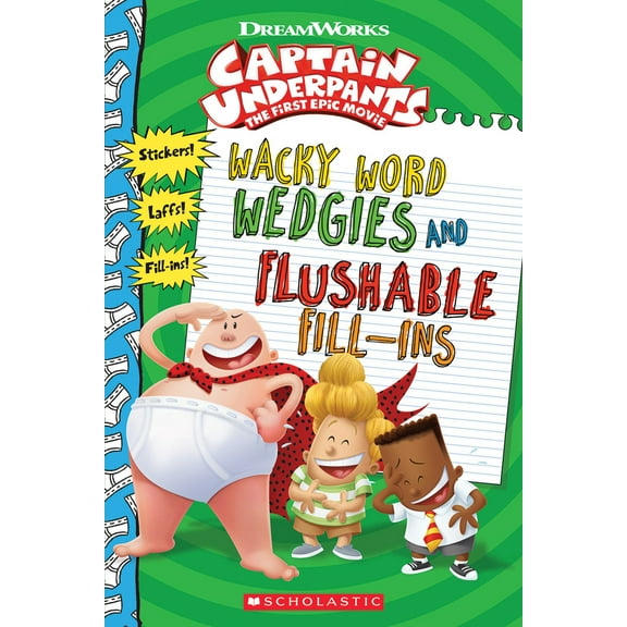 Pre-Owned Wacky Word Wedgies and Flushable Fill-Ins (Paperback) 1338196553 9781338196559
