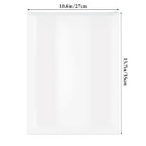 Zmeidao Travel Storage Bags, Clear Clothing Storage and Packaging Bags, Travel Underwear Luggage Shoes Zip Ties Sealed Storage Bags, Luggage Organiser Pouch Space Saver