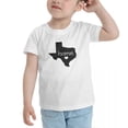 thumbnail image 3 of Texas Home Texas Map Cute Toddler T-Shirts for Boys Girls (White, 2T), 3 of 5