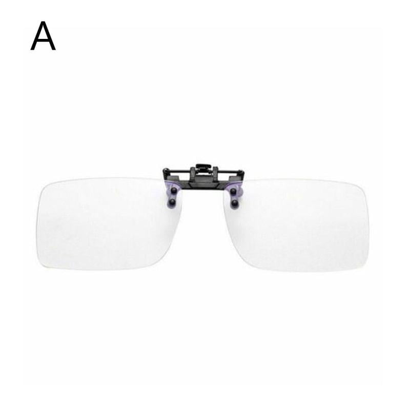 Blue Light Filter Glasses Clip-On Blocking Anti UV Relief Office Strain Z3I1