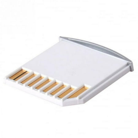 Image of Xiwai Card Micro SD TF to SD Card Kit Mini Adaptor for Extra Storage Mac Air / Pro / Retina White