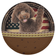 thumbnail image 3 of Lotusprinthandmade Rottweiler Dog Spare Tire Cover Without Backup Camera Hole 6 Sizes (32 in.), 3 of 7