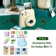 thumbnail image 4 of Estuche Para La Camara Para Fujifilm Instax Mini 11, paquete de accesorios, bolso de hombro, álbum, marcos de fotos, 4 of 6