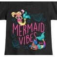 thumbnail image 3 of Barbie - Mermaid Vibes  - Girls Fitted Short Sleeve Graphic T-Shirt, 3 of 5