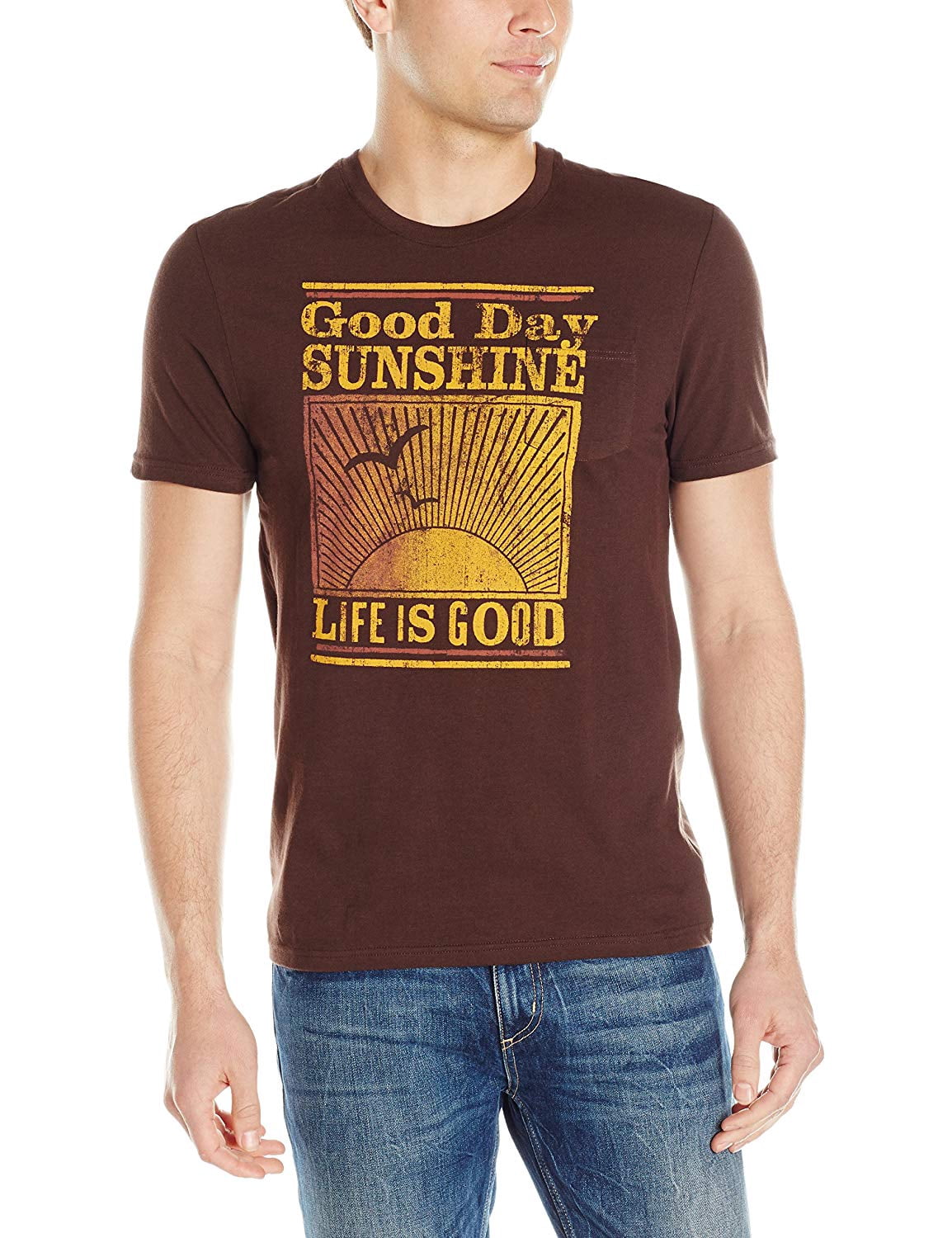 Pocket Good Day Sunshine Tee 