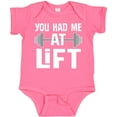 thumbnail image 3 of Inktastic Weightlifting You Had Me at Lift Boys or Girls Baby Bodysuit, 3 of 5