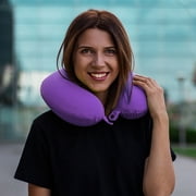 Clearance!Beppter Cushion,Travel Neck Pillow Memory Foam Airplane Travel Comfortable Washable Cover Plane Neck Support Pillow For Neck Sleeping