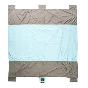 Beach Blanket Oversized Sand Free Compact Outdoor Beach Mat 10 X