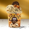 thumbnail image 6 of Halo Top Caramel Dark Chocolate Cookie Crunch Light Ice Cream, Lower Calorie Frozen Dessert Pint, 16 fl oz, 6 of 16