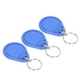 thumbnail image 1 of  Key Fob, Unique Numbering Copper Wires Access Control Token Tags 100 Pieces Sensitive Induction  For Residential Apartment Bus Subway 13.56KHz IC Card, 1 of 8