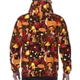 thumbnail image 7 of Salouo Warm Forest Plants and Deer Pattern Men's Fall Hoodie Sweatshirt,Sport Hoodie with Pockets for Men Pullover Casual Hooded Sweatshirt-Medium, 7 of 7
