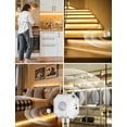 thumbnail image 2 of Motion Sensor Light Indoor LED Wardrobe Light Motion Sensor Led Strip Light, Plug-in USB Warm White, 2 of 5