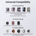 thumbnail image 3 of ETEPEHI Wireless Charger for Samsung - 5 in 1Charging Station for Galaxy S26 Ultra/S25/S24 & Galaxy Watch, Charging Dock Stand for Android Multiple Devices, 3 of 6