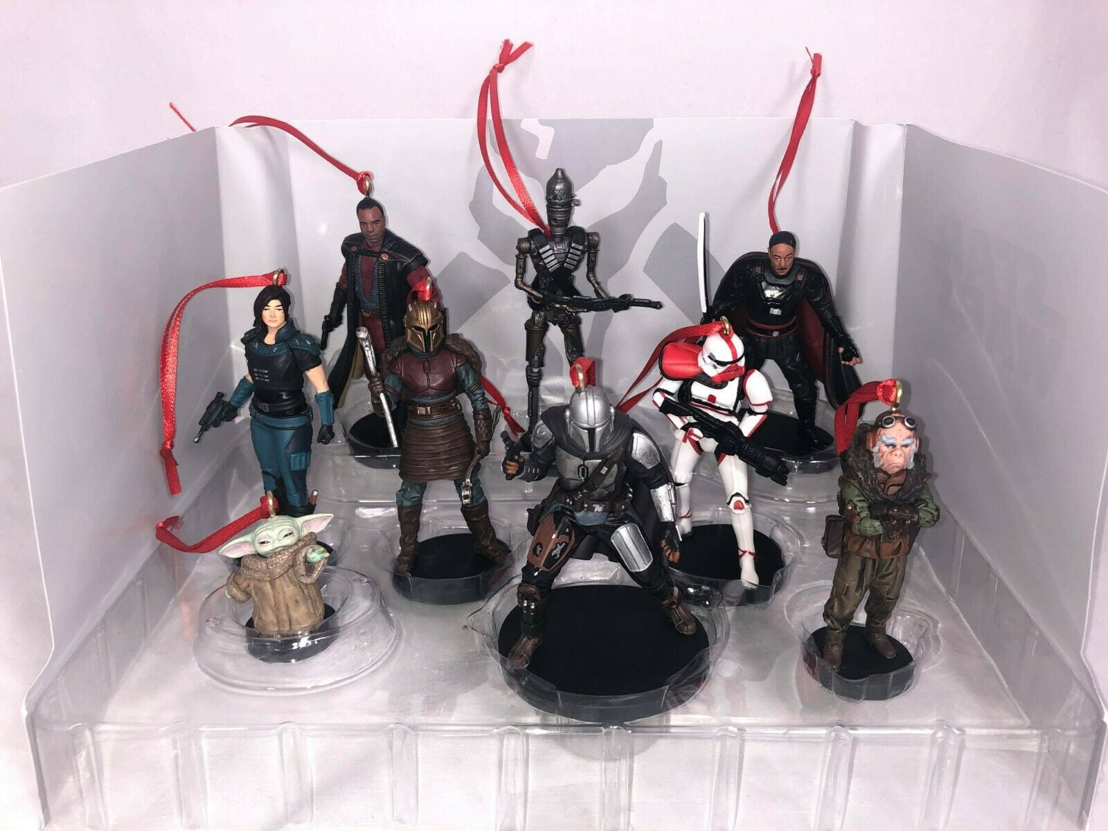 特撮 Star Wars FORCE AWAKENS 6 Piece Christmas Tree Ornament Set Featuring Kylo Ren BB-8 Captain Phasma Finn Rey and Star Wars FORCE AWAKENS 6 Piece Christmas Tree Ornament Set