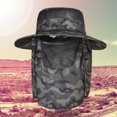 thumbnail image 2 of Sombreros De Protección Solar Sombrero de poliéster anti-UV Sombrero de sol unisex ajustable para deportes al aire libre (caqui) Tmvgtek Para Estrenar, 2 of 7