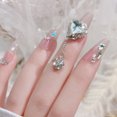 thumbnail image 4 of 12 piezas 3D dijes de uñas cuelgan diamantes de imitación de uñas cristales de aleación joyas de uñas colgante brillante diamante de uñas para decoración de uñas DIY artesanía accesorios de arte de, 4 of 6