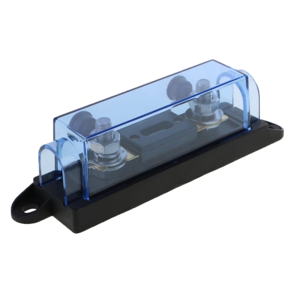Wzmzjy Car Audio 0 4 6 8 Gauge ANL Inline Fuse Holder Fuseholder with Clear Cover
