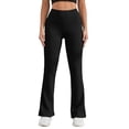 thumbnail image 4 of Flare Leggings for Women, Yoga Pants Bootcut Flared Leggings, 4 of 5