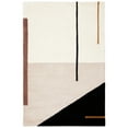 thumbnail image 2 of SAFAVIEH Fifth Avenue Dawa Abstract Area Rug, Ivory/Black, 4' x 6', 2 of 6