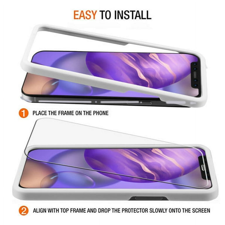 3D Tempered Glass iPhone 12 mini - Vitre de protection d'écran